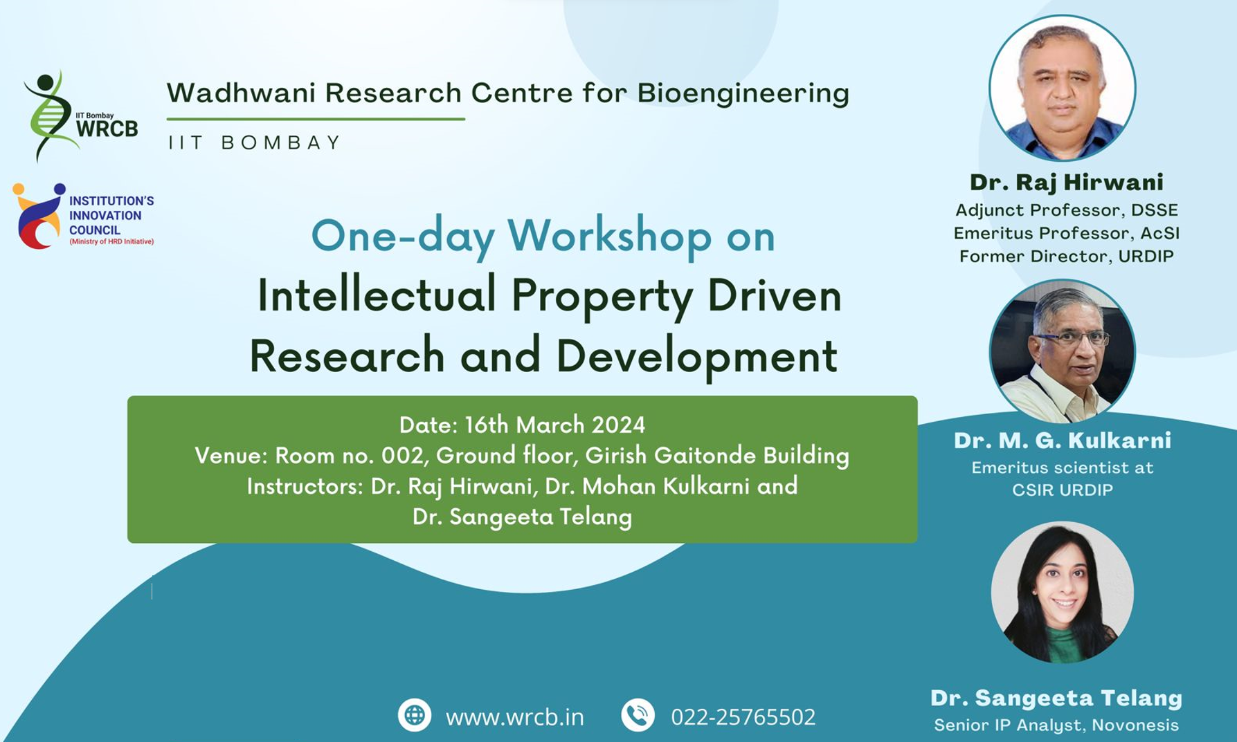 IP driven research & development poster